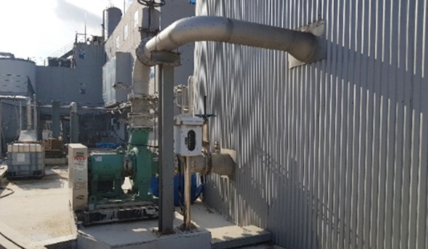 Digestion tank agitator pump