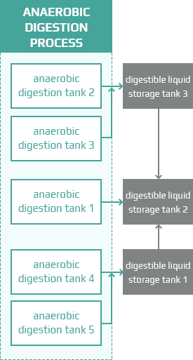 Anaerobic digestion process