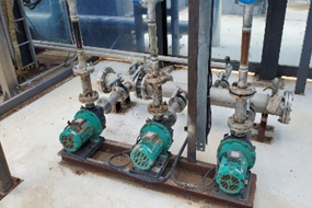 MBR treated water pump